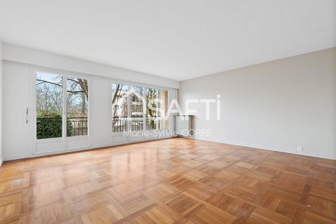 CENTRE de Saint-Germain -en Laye, au calme, appartement FAMILIAL de 130M²