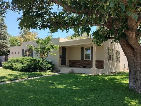 So many updates on this newly renovated UNM area home just down the street from Bandelier Elementary and 2 blocks from Hyder park. 5 mini splits provide heating and cooling, The renovated kitchen boasts new cabinetry, brand new garbage disposal and a...