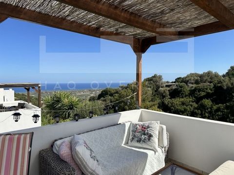 Immersa tra lussureggianti uliveti e gole panoramiche, questa affascinante casa su due livelli di 75 m2 nel villaggio di Plakoti offre la miscela perfetta di comfort moderno e stile tradizionale cretese. Godetevi le viste panoramiche sul Mar Mediterr...