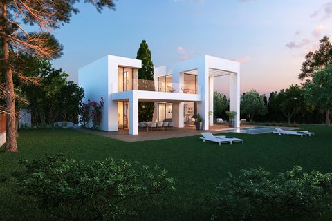 Nieuwbouw project in Javea - Cumbres Del Tosalet - Villa Aralar Nieuwbouw villa, drie slaapkamers, vier badkamers en privé zwembad te koop in Javea, Sleutel klaar. Villa Aralar is één van de vier ontwerpen die op 23 kavels worden gebouwd. Villa Arala...