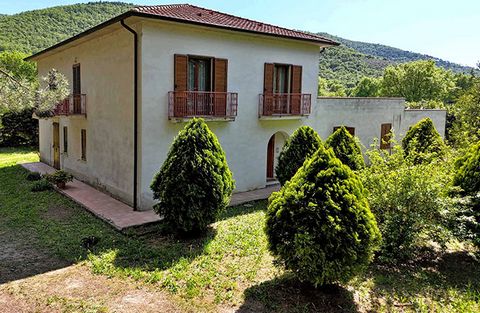 Introduction Nestled in the Castiglion Fiorentino countryside, in the peaceful area of Orzale, this villa combines the freedom of expansive spaces with the discretion of a secluded setting. Surrounded by a park of over 6,600 square meters, the proper...