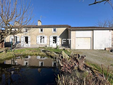 Maison 119m2, 2 chambres, jardin, double garage