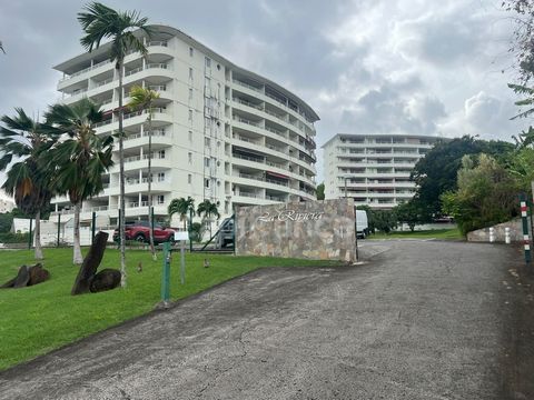 LE LAMENTIN (972) À vendre Appartement T3 sécurisé et lumineux avec grande varangue, ascenseur, parking