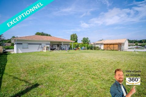 Proche de Dax, avec environ 1000m² de terrain plat