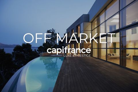 Villa neuve vue mer panoramique sur 1700 m² de terrain plage à pied