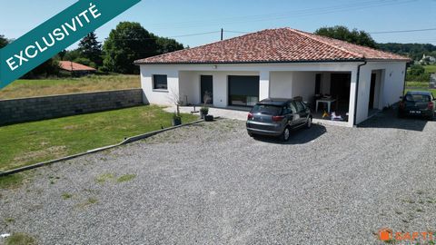 Charme et sérénité : Maison récente avec garage, terrasses et panorama sur le Cagire