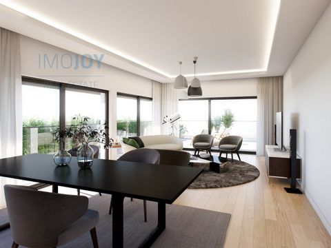 Appartement met 2 slaapkamers en een oppervlakte van 100,70 m2 in de ontwikkeling van Cacilhas Bay in Almada. Samengesteld uit: Hal; Woonkamer met kitchenette met 35,30 m2 met toegang tot een balkon met 12,90 m2; Suite met inloopkast van 14,90 m2, IS...