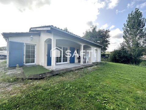 Maison plain-pied 2 chambres et jardin