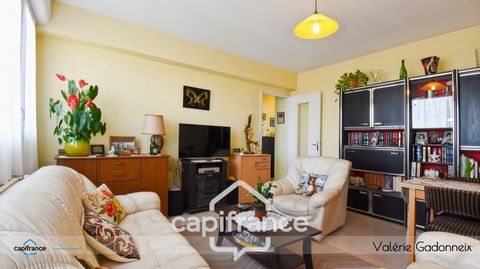 Appartement à vendre 2 pièces ROCHEFORT (17)300 T2 lumineux, de 63,49 m2, avec double loggia et un garage privatif