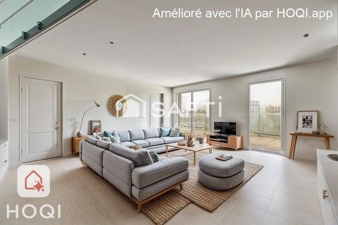 Appartement T5, 4 chambres, terasse de 33m2