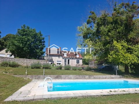 Maison de charme avec piscine, cadre campagnard