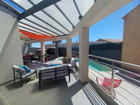 Maison de 116M2 -piscine- 2 chambres garage -terrain 419m2