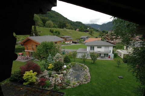 This wonderful 2 bedrooms Pristine holiday home in Wilderswil for 3 persons is comfortable for family and group. This beautiful house is situated on the second floor,of a large detached chalet with a mind blowing view of the Monch and the Jungfrau. T...