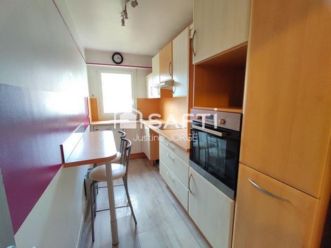 Appartement 4 pièces, 3 chambres idéalement situé
