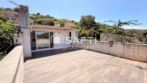 Villa F4 vue mer à Porticcio, calme et confort