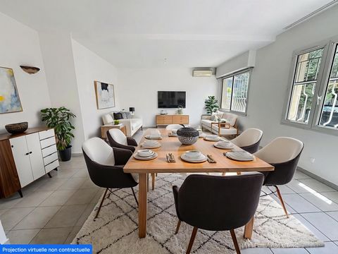 BAS DE MAISON AVEC EXTERIEUR ET STATIONNEMENT MARSEILLE ST GINIEZ