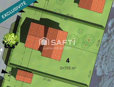 À vendre – Terrain à bâtir de 775 m² à Pissos (40)