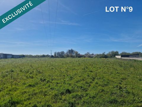 TERRAIN À BÂTIR (Lot 9) - VIABILISÉ - 555 m2 - LIBRE CONSTRUCTEUR