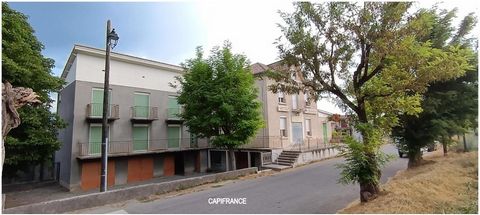 VENTE DE MURS LE CHAFFAUT ST JURSON (04) ANCIEN Bar Hôtel Restaurant "CHEZ GINETTE" avec GARAGES, DEPENDANCES, COURS INTERIEURE