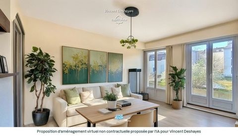 Appartement à vendre 2 pièces, pépinière-vieille ville, extérieur et cave. Stationnement privatif vendu séparément
