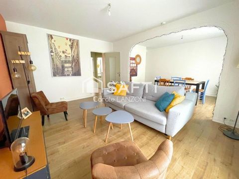 Rennes Moulin du Comte, T4 84m2 garage cave jardin