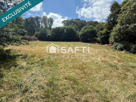 A VENDRE TERRAIN DE 470 M2 NON VIABILISE A LA SORTIE DE LOCMINE