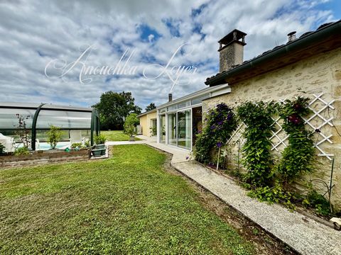 Maison en pierres avec grand terrain et dépendances – Cadre bucolique