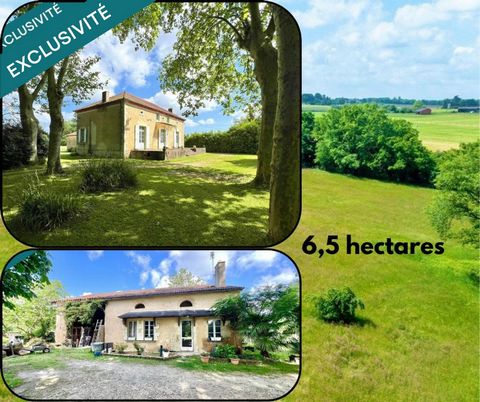 DOMAINE DE 6 Ha AVEC MAISON DE MAITRE - COTTAGE ET DEPENDANCE