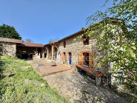 MAISON EN PIERRE 160 M2, TERRAIN ARBORÉ DE 7298 M2, 3 CHAMBRES, DÉPENDANCES, FIBRE, TF 254, DOUBLE VITRAGE, GROS UVRES OK