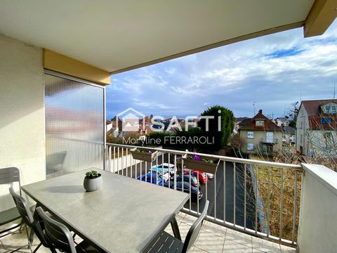 Lumineux 2 pièces Balcon Robertsau Strasbourg