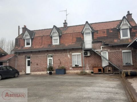 Nord (59), for sale in Ennetieres-en-Weppes, a superb property of 9000m² whose current activity is centered on equestrianism. Pastures, riding stables, quarry, 25 boxes, barns, club house, various outbuildings surround the main house, an old farmhous...