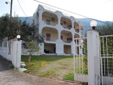 Epidavros, Argolida, Peloponnese. For sale an apartment house with total area of 200 sq.m. plus semi basement floor of 100 sq.m. The semi basement is still undeveloped but has infrastructure for hydraulic sewers and electric and in fact it's all over...