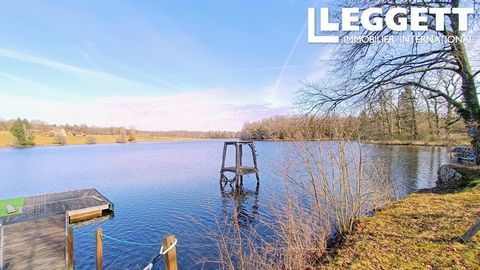 A11535 - Stunning position for this property which sits overlooking its own 19ha lake. The auberge is rented out and run as a successful restaurant and hotel. The lake also create income as a water skiing location and could also be used as a fishing ...