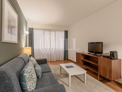 1-bedroom apartment, 60 sqm (gross floor area), furnished and equipped, near Avenida da Liberdade, in Lisbon. Quality finishes and comprising living room, bedroom, bathroom, entrance hall with kitchenette. In the Altis Suites building operated by Alt...