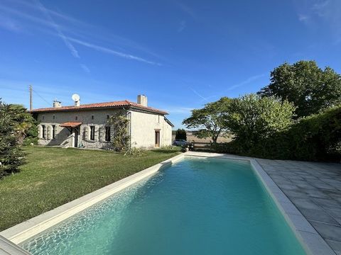 Summary Detached stone house with large garden and swimming pool, situated in a quiet location with countryside views. This is a spacious house with heated pool, several barns and a house which could be renovated. The garden is 4500m2, and there are ...