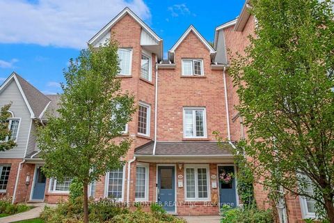 Welcome to this stunning 2-bedroom condo townhouse, boasting a perfect blend of modern upgrades & classic charm. Located in the quaint Arbor Lane community in Burlington's sought-after Headon forest. Newly renovated. Wide plank laminate flooring thro...