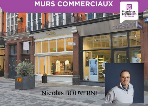 EXCLUSIVITE - Nicolas BOUVERNE vous propose ces murs commerciaux situés en centre ville sur un emplacement très commerçant, bénéficiant d'une bonne visibilité. La surface commerciale est de 50 m² avec accessibilité PMR. Un logement attenant de 130 m²...
