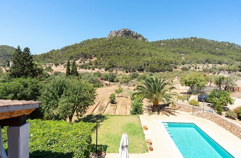 Charming house with swimming pool in Andratx House with pool and wonderful mountain views in Andratx Very lovely and charming corner house located on a quiet street right next to nature and with a fantastic view of the mountains. From here you can re...