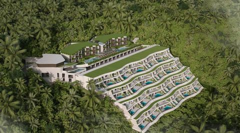 Unieke villa in het prachtige Ubud. De winstgevendheid van de villa uit verhuur is tot 15%. Aanbetaling - 30%. Gezellige villa met design moderne renovatie en meubels. Er is een privézwembad op het terrein. De villa's variëren in verschillende indeli...