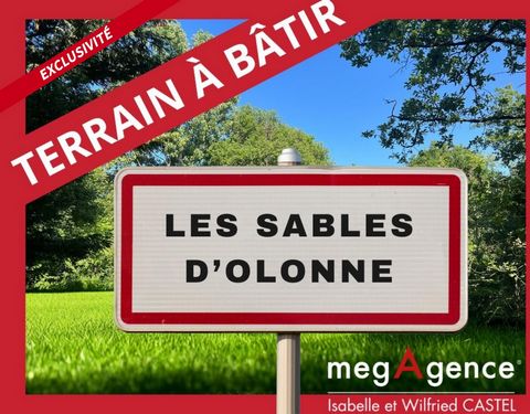 TERRAIN À BÂTIR BORNÉ ET VIABILISÉ AUX SABLES D'OLONNE !
