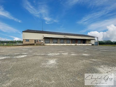 À vendre Grand site logistique avec entrepôts, bureaux et stockage extérieur Montval-sur-Loir (72)