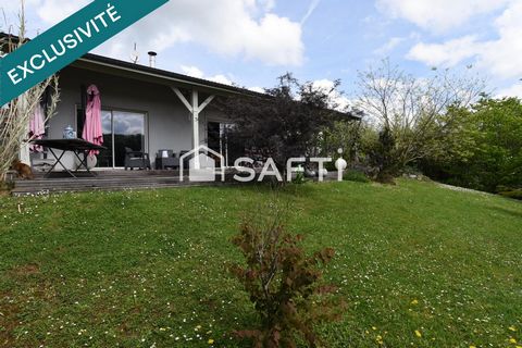 Tallenay maison d'architecte T7 lumineuse avec vue dégagée