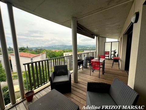 APPARTEMENT LOUE 48M2 - TERRASSE - GARAGE - 1 CHAMBRE - SANS VIS A VIS - VUE DEGAGEE