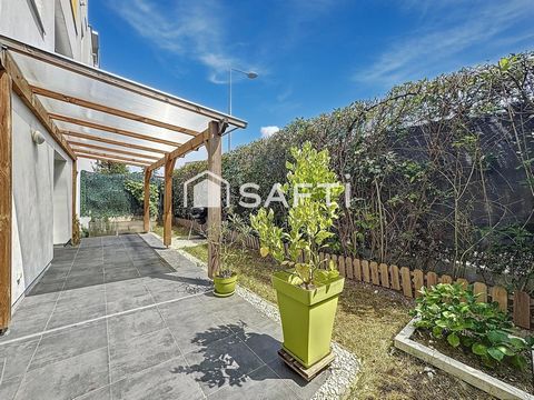 Appartement avec jardin privatif, cave et parking