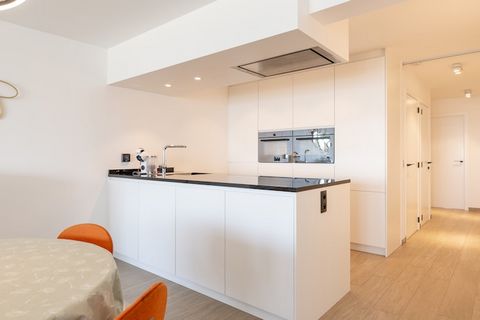 Perched on the 7th floor along the lively Zeedijk promenade, this airy apartment offers the perfect coastal retreat for families or groups of up to five. Its dual terraces frame panoramic sea views and bring in light from both sides, creating a welco...