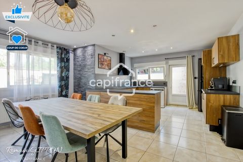 Maison jumelée rénovée - 5 pièces 139m² centre-ville LIVERDUN (54)