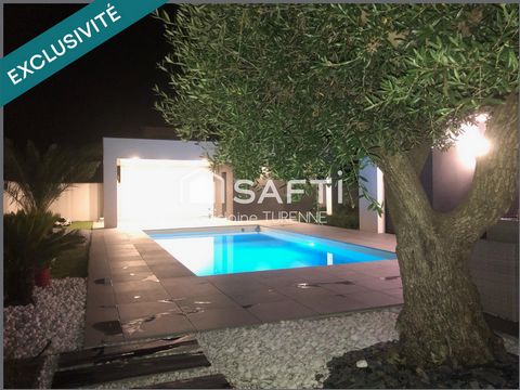 Lumineuse contemporaine 220m2 avec piscine