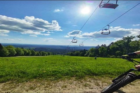 Experience unforgettable family holidays at this enchanting holiday park on Geyersberg, above Freyung. Nestled in the heart of Bavarian nature, each apartment features a private loggia with stunning views of the Bavarian Forest. Unwind in the hotel’s...