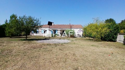 CORME ECLUSE 17600. Agréable maison de plain pied de 170 m² habitable sur un terrain de 1635 m²