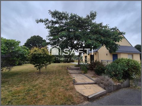 Maison avec jardin clôturé en plein centre bourg avec accès en 5mn à la voie express qui vous permet d’accéder à Vannes en 28mn, Coëtquidan en 30mn, Rennes en 60mn aux plages en 40mn.